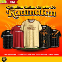 Baju Kaamatan Full Sublimation – Kain Berkualiti, Buatan Sabah