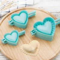 4 Shapes Valentine's Day Pastry Tools Dumpling Machine Packaging Machine Cutting Machine Pie DIY Dumplings Mold Kitchen Tools
