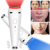 Professional Facial LED Photon Skin Care Massager Facial Rejuvenation Anti-aging Device Vibration SPA Beauty Instrument