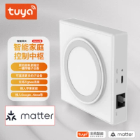 Matter Thread Hub Zigbee Smart Home Bridge Matter Gateway support voice control via Siri Tuya Homekit Smartthings Google Alexa