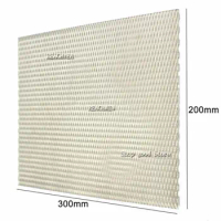 1pc 200mmx300mmx0.5mm brand new titanium metal mesh durable perforated expanded mesh