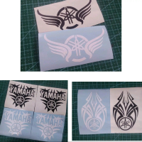 Sticker Custom Yamaha Flame Logo