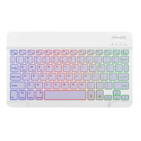 Magic Keyboard Wireless Keyboard with Magnetic Keyboard Case Bluetooth-Compatible RGB Keyboard for iPad 10th Generation 10.9inch