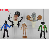 56891012PCS Set Skibidi Toilet Figures Toy Game skibidi toilet model Man Camera Man Action Figure Kids Gift