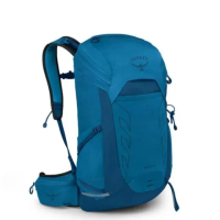 【Osprey】☆新改款☆ Talon 26 輕量化登山背包 男 夜間礦渣藍(輕量旅行後背包 快速移動單車登山健行背包)