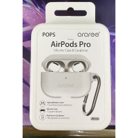 Apple AirPods Pro araree白色保護殼