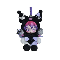 POPMART SKULLPANDA × My Melody Kuromi Series Blind Cute Kids Decoration Pendant Collectible Toys Chr