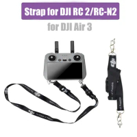 Adjustable Neck Strap for DJI Air 3/Mini 3 Pro/Mini 3/Mavic 3 Pro Lanyard with Screws for DJI RC 2/RC/RC Pro Accessories