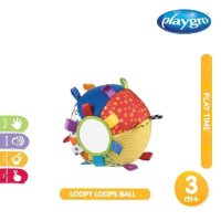 Playgro Baby Loopy Loop Chime Ball / Mainan Bola Lembut Anak Bayi
