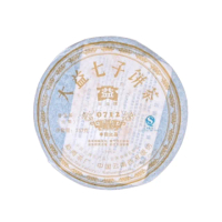 【茶韻】普洱茶2007年孟海/大益茶廠0712生茶357g一餅 普洱茶葉禮盒(附茶樣10g.收藏盒x1)