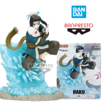 Bandai Namco Banpresto Naruto Memorable Saga Haku 12Cm Anime Original Action Figure Model Kit Toy Birthday Gift Collection