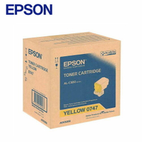 【現折$50 最高回饋3000點】EPSON 原廠碳粉匣 S050747(黃色)