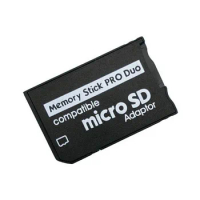 1000pcs Memory card adapter Micro SD to Memory Stick Adapter For PSP Sopport Class10 micro SD 2GB 4GB 8GB 16GB 32GB