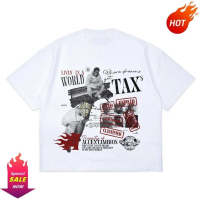 AccentAmbios  Kaos  fit Oversized Tshirt TaxWhite Katun Santai combed printing snzcaigdfp Panjang Ba
