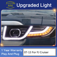 For Toyota FJ Cruiser 07-13 Headlight Assembly Day Light LED Headlights Signal Blinker FJ Cruiser Xenon Headlights