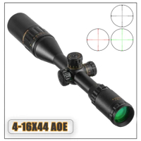 Tactical Rifl Optical Sight 4-16X44AOE Hunting Rifle Scopes For .338 .223rem .177 .25 .22lr Caliber Shockproof With Illumination