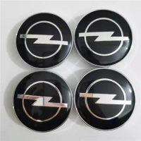 4pcs 56mm 60mm 65mm 68mm Car Wheel Hub Center Cover Cap Emblem Badge Sticker For Opel Astra Corsa Zafira Meriva Agila Karl