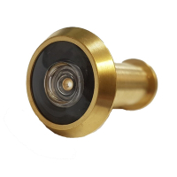 貓眼 14 mm 金色 花旗加長門眼 防盜眼 防盜門眼 門鏡 銅製防盜鏡 防盜貓眼 租屋 民宿