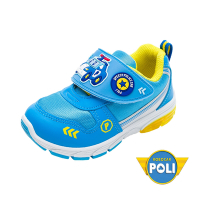【POLI 波力】童鞋 電燈運動鞋/抗菌 柔軟 透氣 包覆 正版台灣製(POKX01246波力藍)