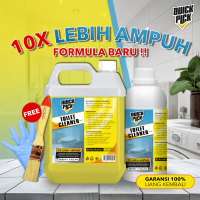 QUICKPICK TOILET CLEANER (FREE ONGKIR) CAIRAN AJAIB 1L & 500ML Warna Kuning Pembersih Serbaguna Kama
