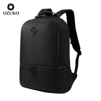 OZUKO Teenager Waterproof School Bag Anti Theft Men Laptop Backpack Leisure Women Rucksack Male Outdoor Travel Backpacks Mochila