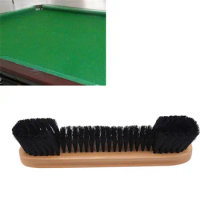 Billiard Brush Set Billiard Accessories Pool Table Corner Brush and Rail Brush Set Billiard Table Cleaning Kit