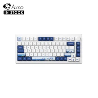 Akko MOD007B PC Santorini 75% Mechanical Gaming Keyboard Multi-Modes RGB Keyboards Hot-swap Gasket Mount with Magnetic Switch