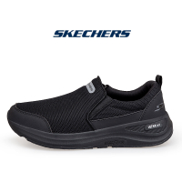 Skechersสเก็ตเชอร์ส รองเท้าผู้ชาย รองเท้าผ้าใบ ULTRA GO Men Online Exclusive Sport Equalizer 6.0 Persistable Walking Shoes Goodyear Rubber  - 202312-BLACK Air-Cooled Memory Foam, Relaxed Fit