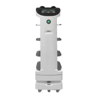 Intelligent restaurant delivery robot hotel delivery machine multi-point delivery service robot