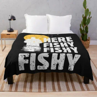 Fish Bed Boho Mexican Weed Throw Blanket