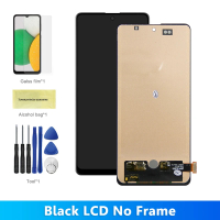 Display Screen for Samsung Galaxy A71 A715 A715F LCD Display Digital Touch Screen with Frame for Sam