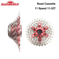 Sunrace CSRX1 11-32T 11 Speed Road Bike Cassette 11V Bicycle Freewheel SUNRACE for R7000 R8000 5800 