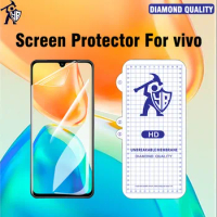 2pcs Hydrogel Film For vivo X90 X80 X70 X60 X50 Pro Plus HD Screen Protector For vivo IQOO5 8 9 10 Pro X Note S12 S15Pro V23 Pro
