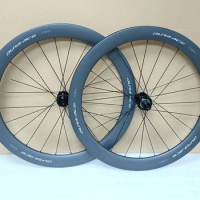 Disc Brake 60mm 50mm Road Bicycle Carbon Wheels Tubeless 25mm Width Clincher Carbon Bike Wheelset