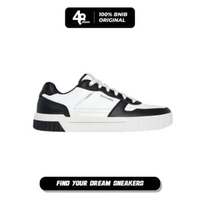 Sepatu Sneakers Pria Skechers Jade Strane White Black (254043WBK) Original* 45.5