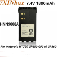 7XINbox HNN9008A 7.4V 1800mAh Radio Battery For Motorola HT750 GP680 GP340 GP360 GP380 GP338 GP328 GP140 PRO5150 MTX950