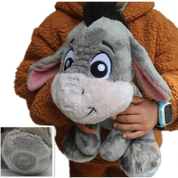Disney cartoon Q version Gray Eeyore Donkey Stuffed Animal Soft Plush Toy Doll Eeyore toys Birthday Valentine's Day gift