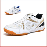 2024 New Arrival Mens Professional Table Tennis Shoes Kids Light Weight Badminton Sneakers Anti Slip Volleyball Sneakers