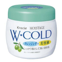 日本Kanebo佳麗寶 Kracie葵緹亞 Moistage保濕橄欖精華雙效卸妝按摩乳霜270g