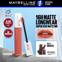 [BELI 3 GRATIS 1] MAYBELLINE Superstay Matte Ink Liquid Long Lasting Waterproof Matte Lipstick Lipcr