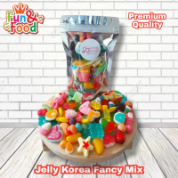 Permen Jelly Korea Fancy Mix Permen Lunak Gummy Fancy Viral Mix Kualitas Premium