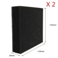 2 Air filter element for Yamaha MZ360 EF4000 EF4500 EF4600 EF5200 EF5500 EF6300 EF6600 YG4000 5200 MZ300 air cleaner foam sponge