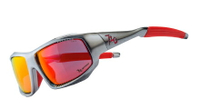 【【蘋果戶外】】720armour B370-5【Rock Asia】雷電銀 灰紅鍍膜 PC防爆 飛磁換片 自行車眼鏡 風鏡 偏光防爆眼鏡 運動太陽眼鏡