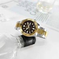 【SEIKO 精工】5 Sports 機械錶 星期日期 防水100米 日本製造 不鏽鋼手錶 棕x鍍金 42mm(SRPK24)