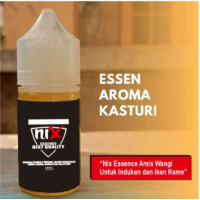 Essen Kasturi/Nix Essen Aroma Kasturi/Untuk Indukan/Ikan rame/Untuk Ikan Mas/Bawal/Lele/Patin/Nila/G