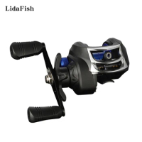 AK200 Series High Quality Fishing Accessories Baitcasting Reel 7.2:1 Gear Ratio 8kg Max Drag Left And Right Hand Fishing Coil