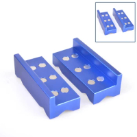 Upgraded Aluminum line separator Vise Jaw Protective Inserts Magnetized For AN Fittings With Magnetic