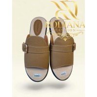 Rodiana Sandal Slop Kulit Wanita By Castello U
