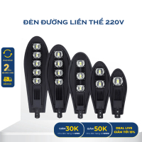 Đèn Đường Liền Thể 220V 50w/100w/200w - Chiếu Sáng Ngoài Trời   - Công Suất Cao - IP66 - Chiếu Sáng 