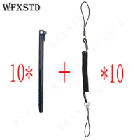 10set Stylus Pen &amp; Tether Strap Rope For Panasonic Toughbook CF-18 CF18 CF 18 CF-19 CF19 CF 19 Digitizer TouchScreen Ribbon Wire